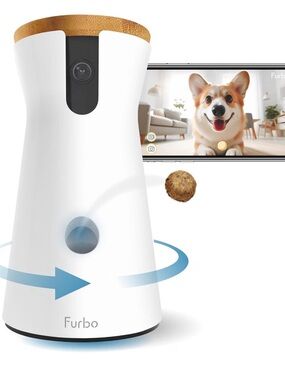 FURBO, 360 Rotating View, Treat Toss, Etc. + 320 Canine Waste Bags